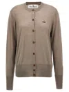 Vivienne Westwood Bea Sweaters And Cardigans Beige In Beige
