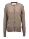 Vivienne Westwood Bea Sweaters And Cardigans Beige In Beige