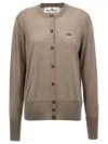 Vivienne Westwood Bea Sweaters And Cardigans Beige In Beige