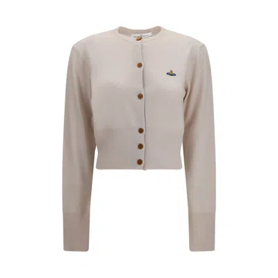 Vivienne Westwood Bea Cardigan In Beige