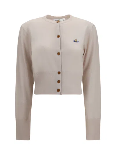 Vivienne Westwood Bea Cardigan In Beige