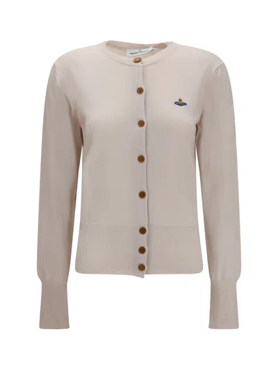 Vivienne Westwood Bea Cardigan In Beige