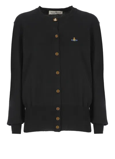 Vivienne Westwood Bea Cardigan In Black