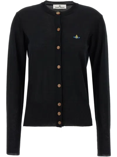 Vivienne Westwood Bea Cardigan In Black