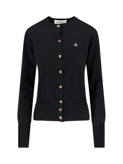 VIVIENNE WESTWOOD VIVIENNE WESTWOOD "BEA" CARDIGAN – BLACK