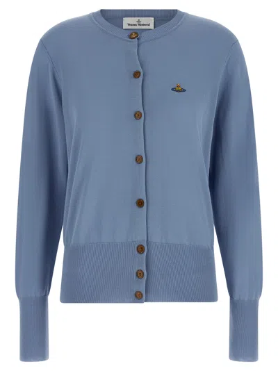 Vivienne Westwood Bea Cropped Cardigan In Multi