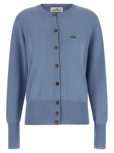 Vivienne Westwood 'bea' Cardigan In Blue
