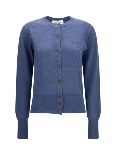 Vivienne Westwood Bea Cardigan In Blue