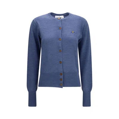 Vivienne Westwood Bea Cardigan In Blue