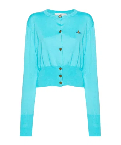 Vivienne Westwood Bea Cardigan In Blue