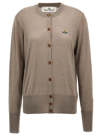 Vivienne Westwood 'bea' Cardigan In Brown