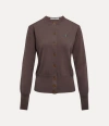 Vivienne Westwood Long-sleeved Knitted Cardigan In Multi