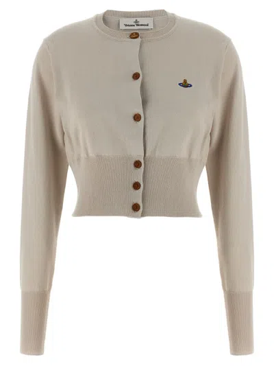 Vivienne Westwood Bea Cardigan In Neutral