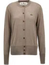 Vivienne Westwood Bea Sweaters And Cardigans Beige In Neutrals