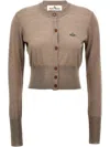 Vivienne Westwood Bea Sweaters And Cardigans Beige In Neutrals