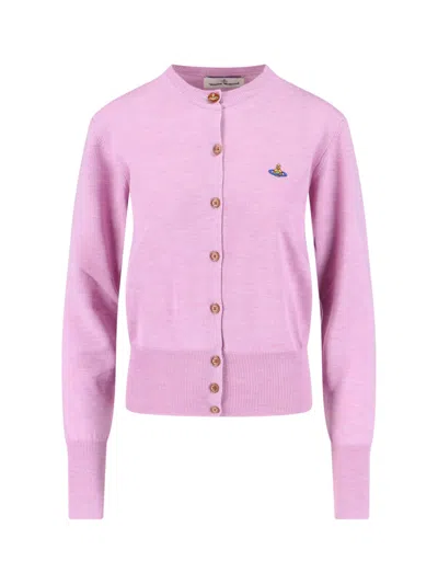Vivienne Westwood Bea Cardigan In Pink