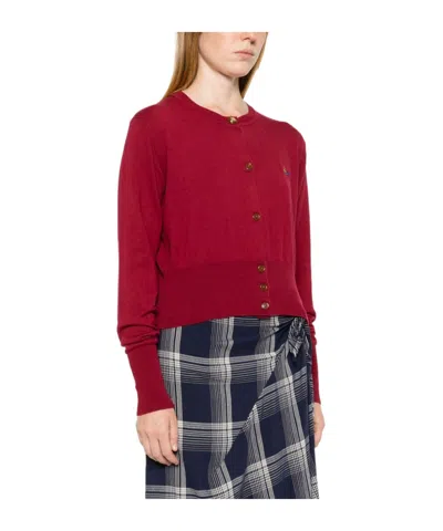 Vivienne Westwood Bea Cardigan In Red