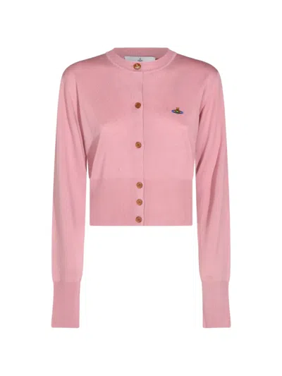 Vivienne Westwood Bea Cardigan In Rosa