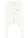 Vivienne Westwood Bea Cardigan In White