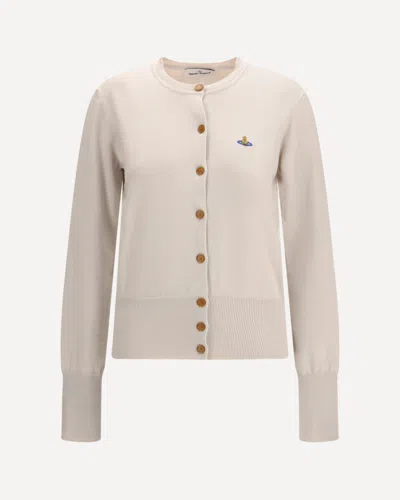 Vivienne Westwood Bea Cardigan In White