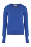 Vivienne Westwood Orb-embroidered Cotton-cashmere Jumper