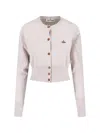 Vivienne Westwood Off-white Cashmere-blend Cardigan Women In Neutral