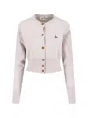 Vivienne Westwood Off-white Cashmere-blend Cardigan Women In Neutral