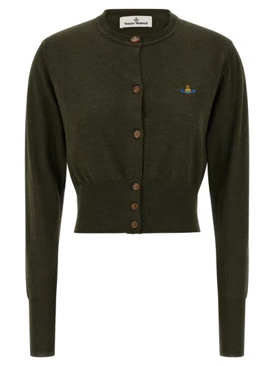 VIVIENNE WESTWOOD VIVIENNE WESTWOOD 'BEA CROPPED' CARDIGAN