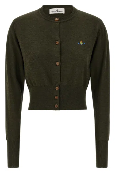 VIVIENNE WESTWOOD 'BEA CROPPED' CARDIGAN