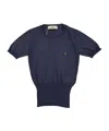 Vivienne Westwood Bea Knitted T-shirt In Blue