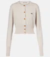 Vivienne Westwood Off-white Cashmere-blend Cardigan Women In Neutral