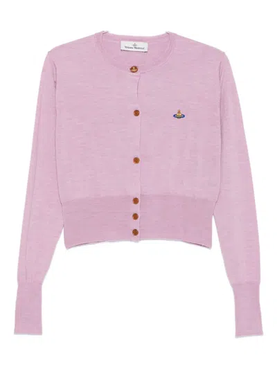 VIVIENNE WESTWOOD BEA ORB-EMBELLISHED BUTTON CARDIGAN