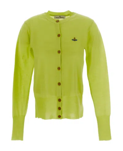 Vivienne Westwood Bea Orb-embroidered Cardigan