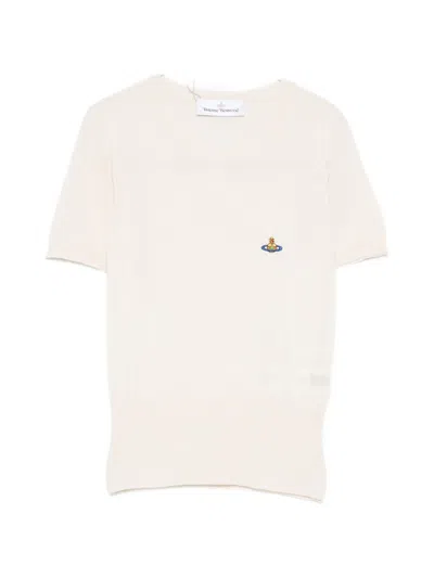 Vivienne Westwood Bea Orb T-shirt In Neutral