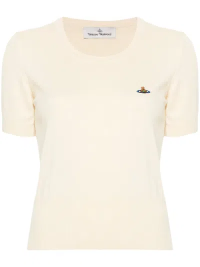 VIVIENNE WESTWOOD BEA RIBBED-KNIT TOP