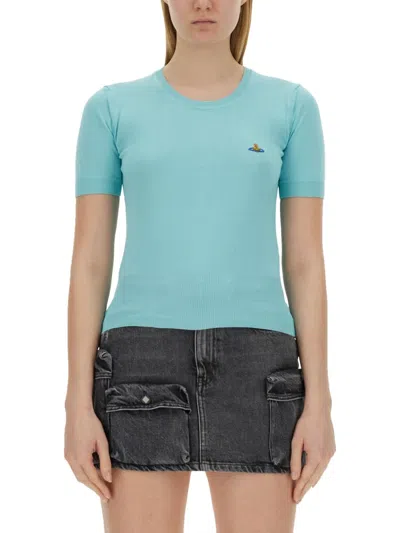 Vivienne Westwood Top In Aqua