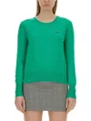 Vivienne Westwood Bea Cotton Sweater In Green