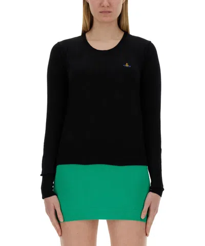 Vivienne Westwood Bea Sweater In Black