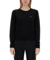 Vivienne Westwood Sweatshirt With Raglan Sleeves In Black