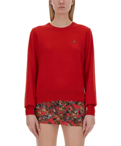Vivienne Westwood Bea Sweater In Red