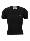 Vivienne Westwood Classic Orb T-shirt In Black