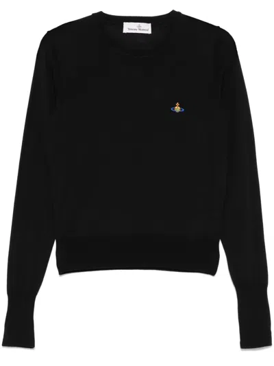Vivienne Westwood Bea Sweater In Black
