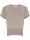 Vivienne Westwood Bea Cotton And Cashmere Top In Neutrals