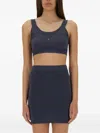 Vivienne Westwood Cropped Sleeveless Ribbed Top