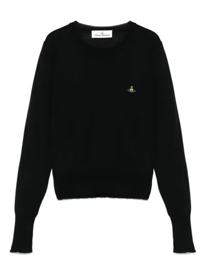 Vivienne Westwood Sweatshirt With Raglan Sleeves Unisex In Black