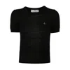 Vivienne Westwood Bea Short Sleeve Sweater In N402