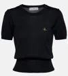 Vivienne Westwood Classic Orb T-shirt In Black