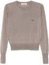 Vivienne Westwood Women Bea Wool Blend Jumper In Beige