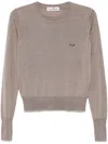 Vivienne Westwood Women Bea Wool Blend Jumper In Beige