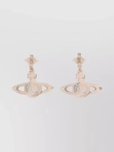 Vivienne Westwood Beaded Drop Orb Earrings